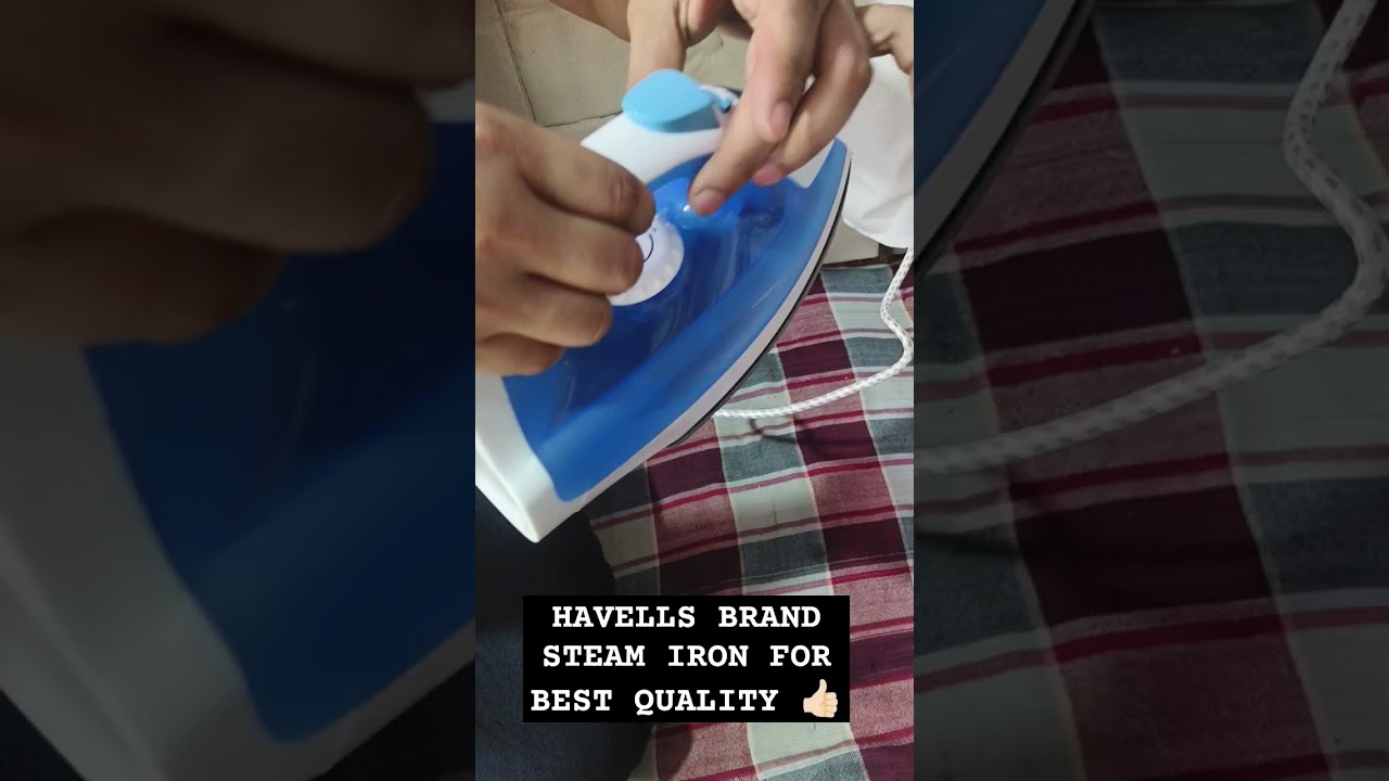 HAVELLS  BRAND STEAM IRON NEW MODEL AND BEST QUALITY AND GOOD LOOKING 👍🏻