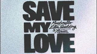 Marshmello, Ellie Goulding, AVAION - Save My Love (Official Audio)