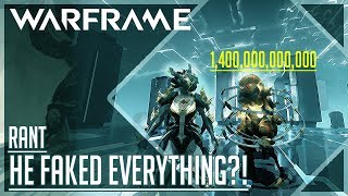 Simulation Bug?? Memesage Fakes His Testing? Warframe Rant