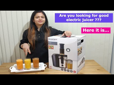 Соковижималка SilverCrest SFEE 800 A1 (800 Вт, 3 л, Німеччина), видео 1