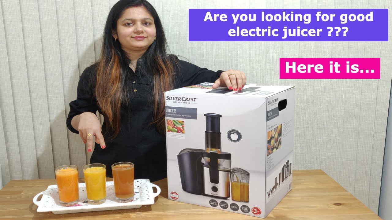 Are You Looking For A Good Electric Juicer In London ?? II Here it is II Silver  Crest Juicer II - YouTube