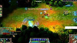 League Of Legends - Funny Nami double kill