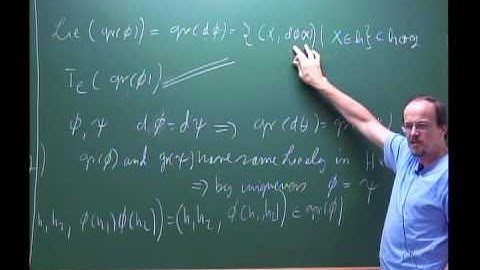 Programa de Doutorado: Lie Groups, Representation Theory and Symmetric Spaces - Aula 03