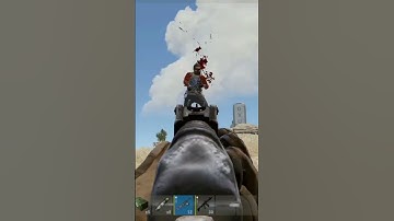 When you Fight 2 enemies in the sky at the same time  (Rust Short) #short #shorts #rustshorts #rust