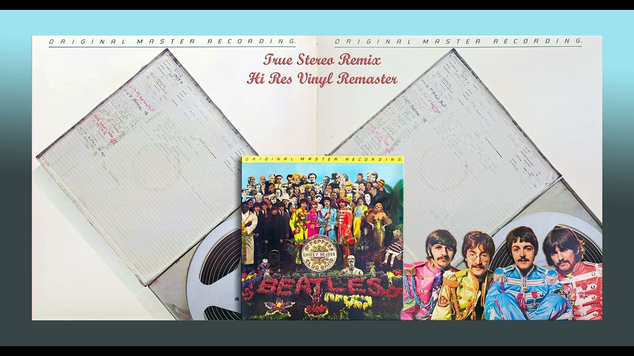 The Beatles - A Day In A Life - True Stereo Remix HiRes Vinyl Remaster