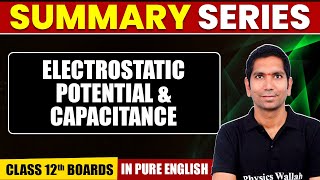 ELECTROSTATIC POTENTIAL & CAPACITANCE | Summary in Pure English | Physics | Class 12th Boards screenshot 5