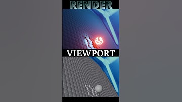 Blender Abstract Animation |VIEWPORT VS RENDER  #abstract #proximity #blenderanimation  #3danimation