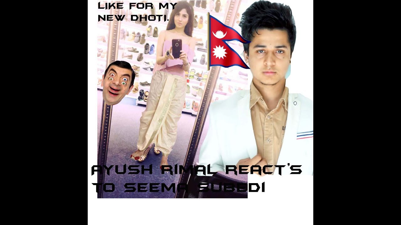Aayush Rimal React's to indian(seema subedi) - YouTube