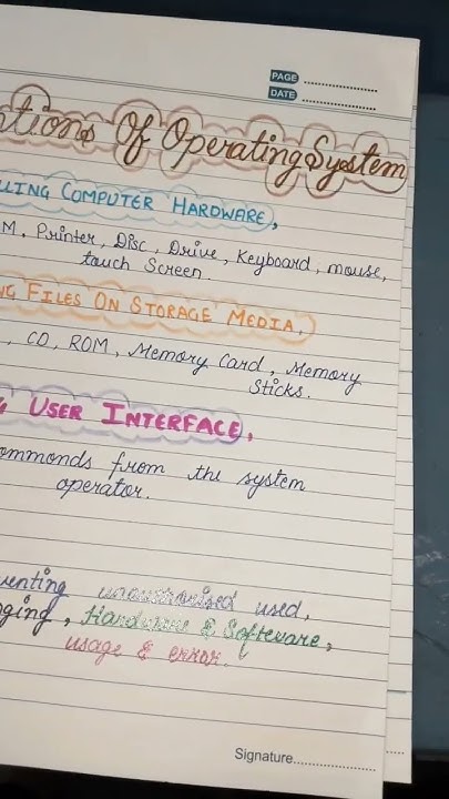 Computer Project|Operating System| #shorts #ytshort #project #computer ...