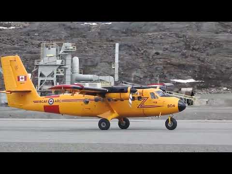 RCAF DHC Twin Otter departing a YFB