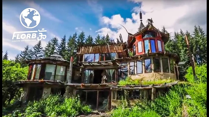 Whimsical Forest Village Built from Raw and Reclaimed Materials