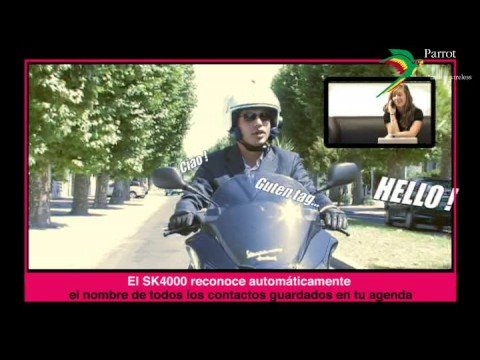PARROT lanza kit manos libres para motos y scooters