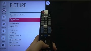 How to Turn On / Off Energy Saving Mode in LG LED Smart TV? (LG39LB650V)