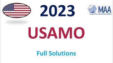 2023 USAMO full solutions problems United States of America Mathematical Olympiad Math 2022 2024