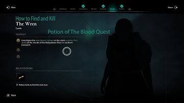 Where to Find and Kill the Wren Assassin Creed Valhalla Wrath of the Druids Potion Of Blood