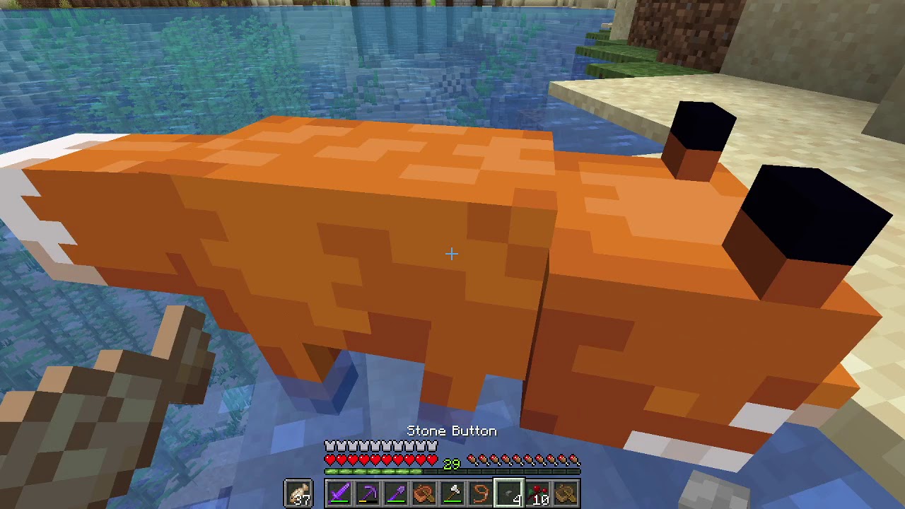  Füchse ziehen ins Gehege und Außenfassade fertig // Minecraft Mini Bildidee 