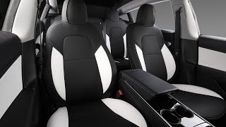 The Installation Video Of Tesla Model 3 Seat Cover