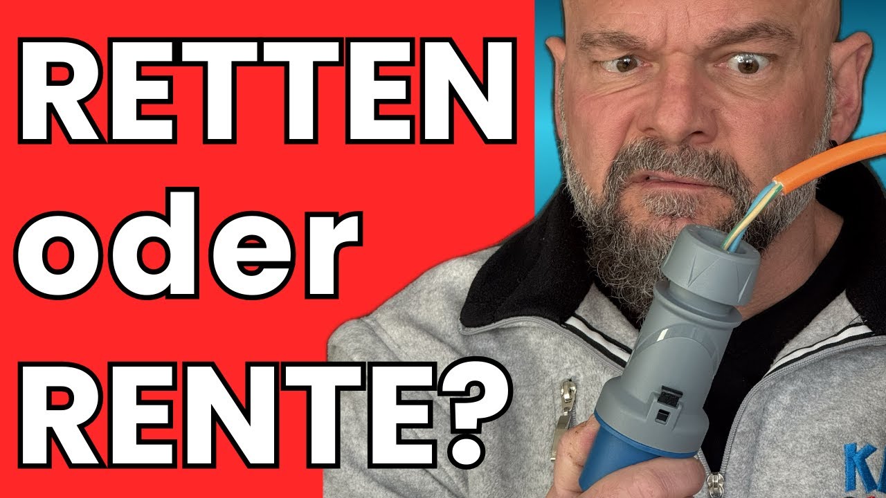 CEE Stecker reparieren - Wenn Adern sichtbar sind  - Zugentlastung richtig einstellen!