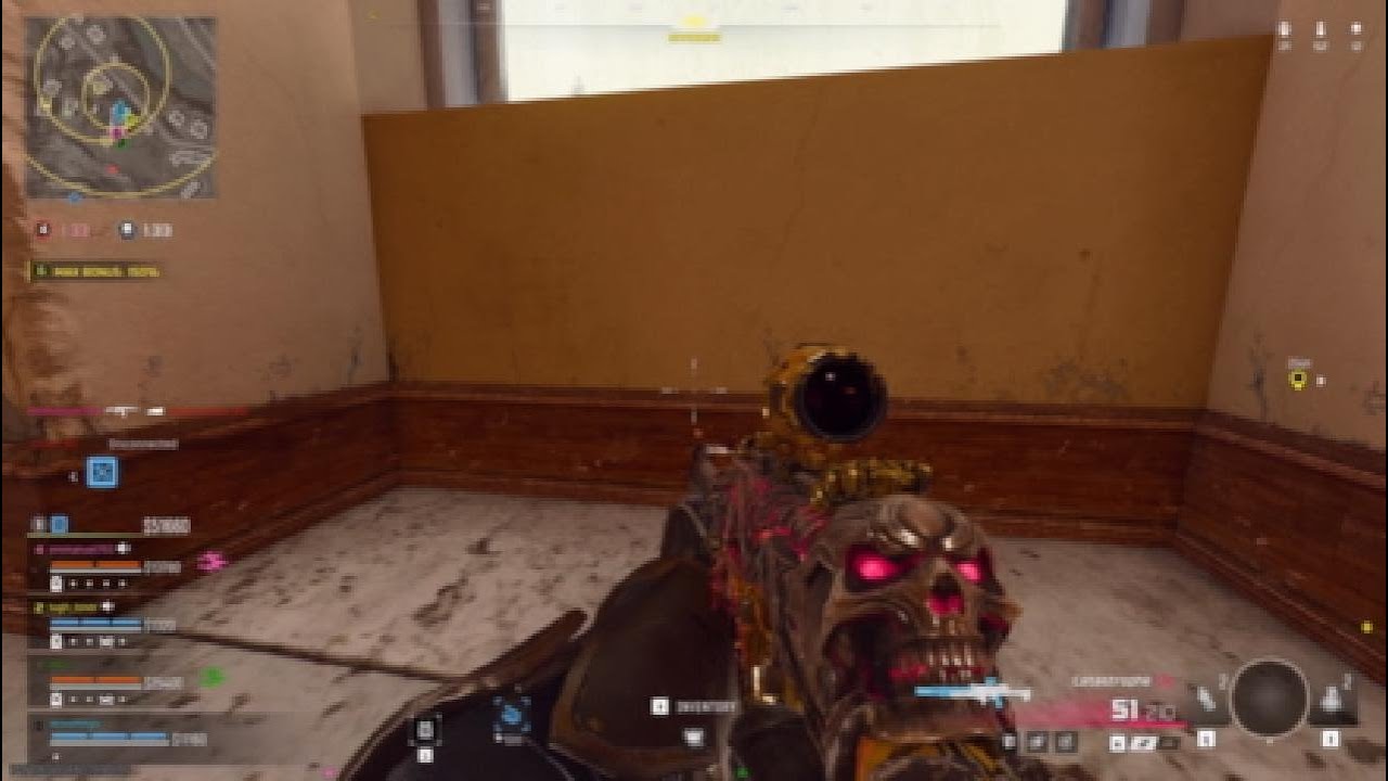 warzone hacker? Bot? Bug? Did  we win?