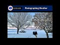 Winter Webinar Series: Photographing Weather