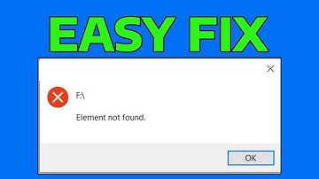 How To Fix Element Not Found Error in Windows 11