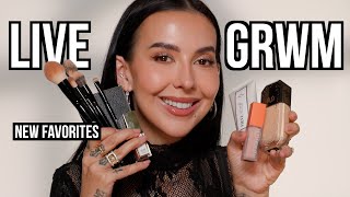 GRWM Sunday Live Using NEW FAVORITES