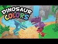 Dinosaur colors - Colors with Baby T-Rex - Children Learn Colors