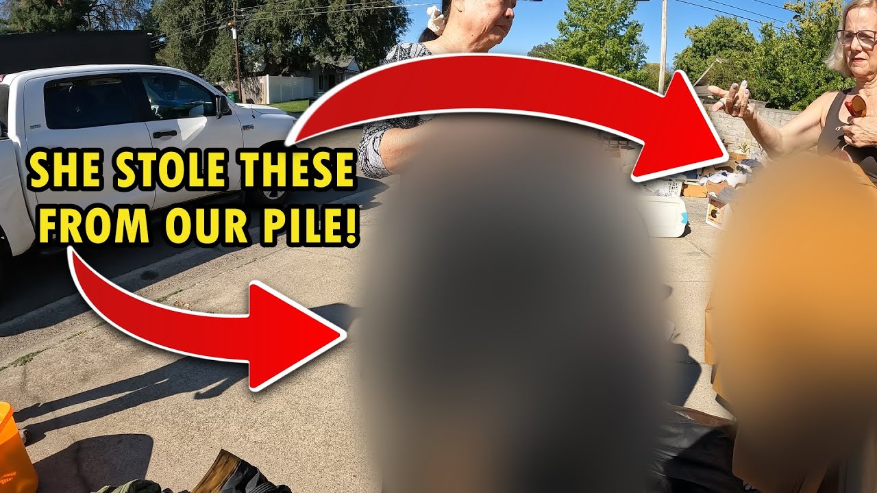 YOU WONT BELIEVE WHAT HAPPENED INSANE FINDS!!! YARD SALE TREASURE