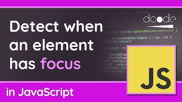 Using the "onfocus" event in JavaScript | JavaScript Events Explained