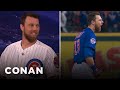 Ben zobrist on his incredible world serieswinning double  conan on tbs