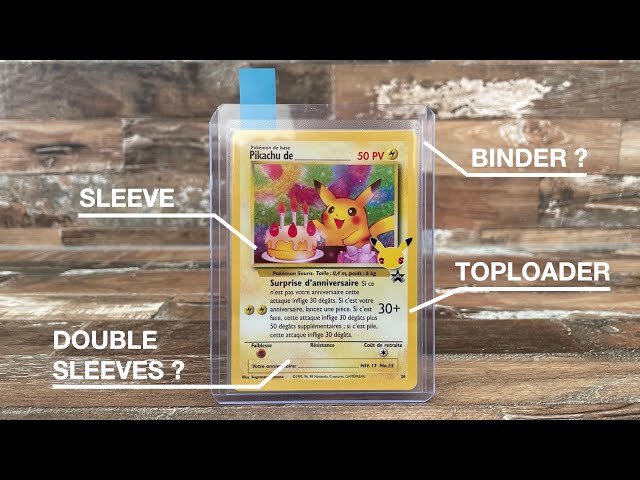 Comment bien protéger ses cartes Pokémon (classeurs, sleeves, boites) ? -  Margxt