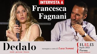 Luca Sommi intervista Francesca Fagnani nella rassegna Dedalo.