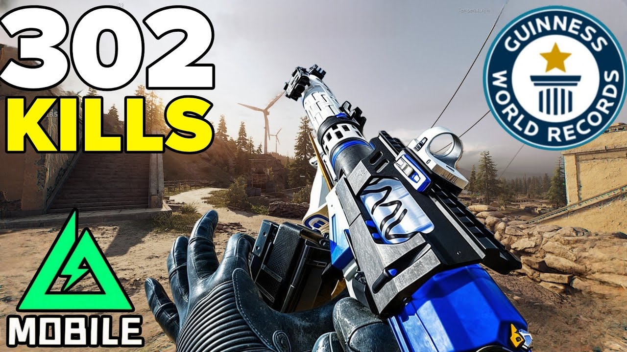 DELTA FORCE MOBILE WORLD RECORD 302 KILL GAMEPLAY