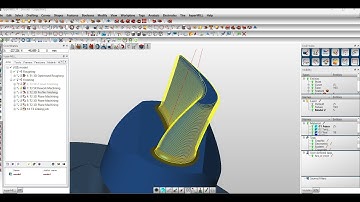 Hypermill 5 axis tutorial:Hypermill 5 axis program