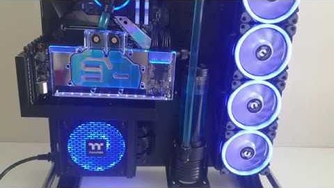 Thermaltake Core P5 black edition build