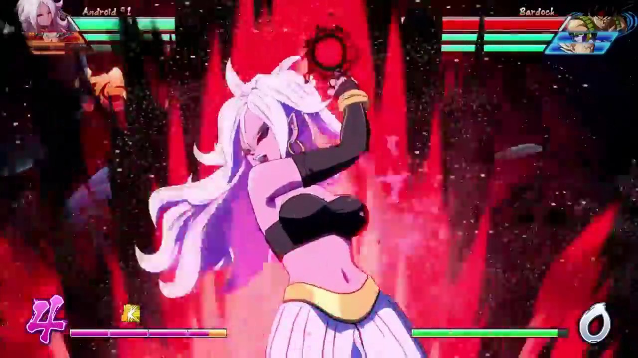 Dragon Ball FighterZ - Android 21 Touch of Death - YouTube