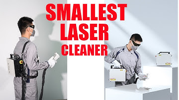 Smallest Handheld Laser Cleaning Machine in the world | Portable Rust Removal Laser Cleaner