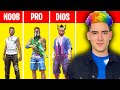 TheDonato NOOB Vs PRO Vs DIOS EN FREE FIRE! (2018-2019)