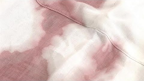 How To Clean A Red Wine Stains