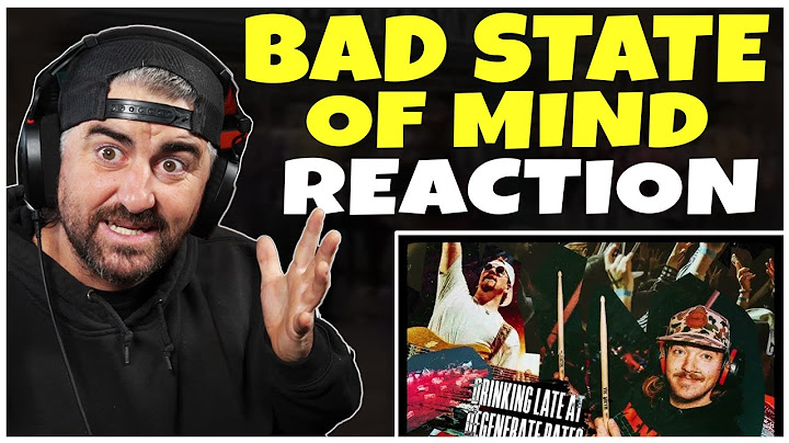 Treaty Oak Revival - Bad State of Mind (Rock Artist Reaction)