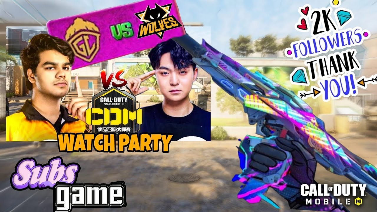 🔴2K SUBS Special & Members Game & [Watch Party] GODL vs Wolves - UB ...
