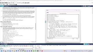 CCNA2-SRWEv7 - Lab 9.3.3 Packet Tracer - HSRP Configuration Guide