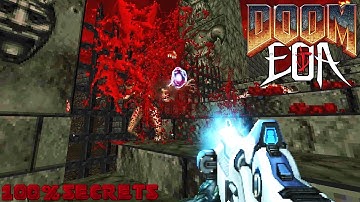 EMBERS OF ARMAGEDDON + Brutal Doom Monsters in EDay [100% SECRETS]