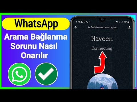 whatsapp çağrı bağlanma sorunu nasıl düzeltilir | WhatsApp görüntülü arama bağlanma sorunu