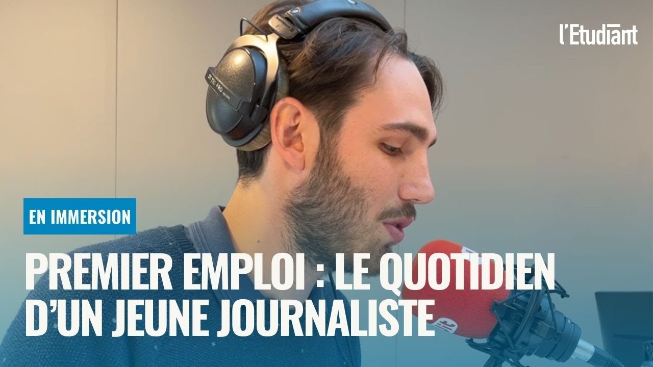 Les premiers pas dans l’entreprise de JeanBaptiste, jeune journaliste