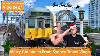 Sydney Trains Vlog 2427: Merry Christmas From Sydney Trains Vlogs