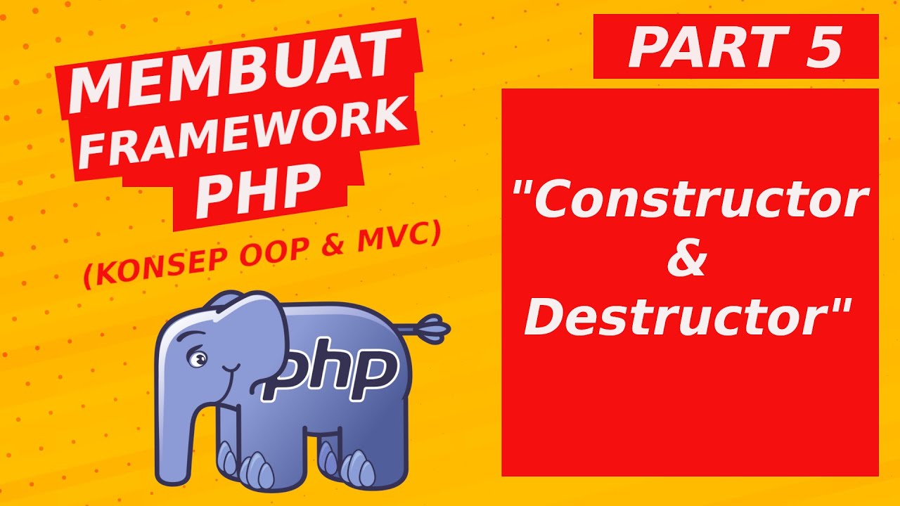 Function Constructor & Destructor Pada PHP - YouTube