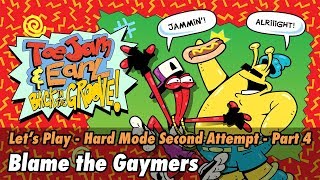 ToeJam & Earl: Back in the Groove - Hard Mode Second Attempt Part 4 | Let's Play