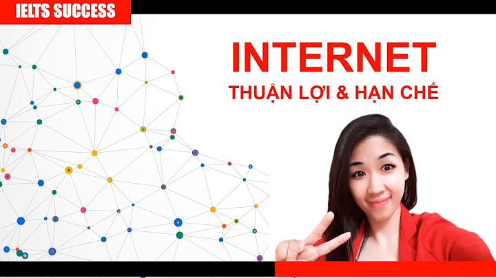 Bài văn viết về internet bằng tiếng anh