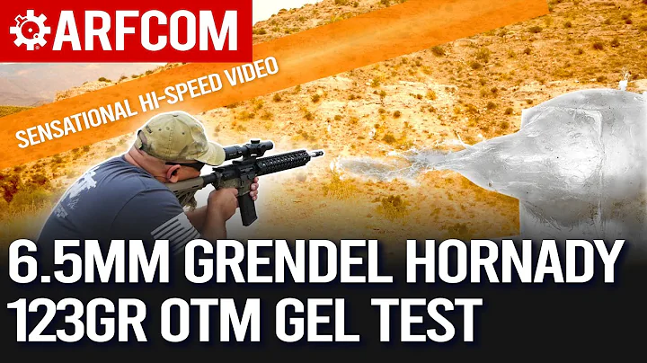 Sweet American Honey: Hornady 6.5mm Grendel American Gunner 123gr OTM Gel Test